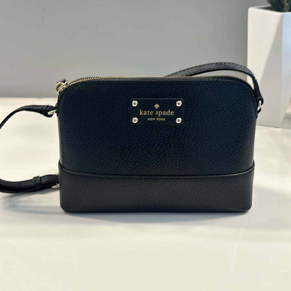 Black mini Kate spade bag